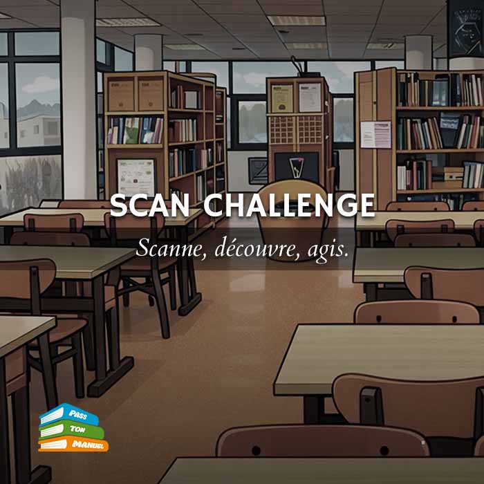 Scan Challenge – scanner un manuel pour accéder à des ressources pédagogiques